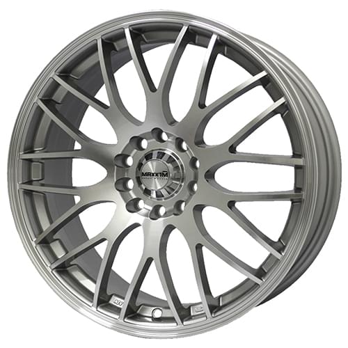 Maxxim Maze 38 Silver W/ Machined Face - Part Number 38S-MZ87T0445M Maxxim Maze 38 Silver W/ Machined Face Photo