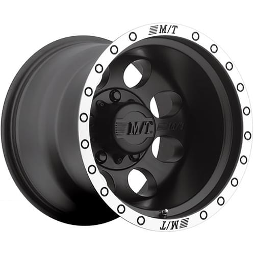 Mickey Thompson Classic Baja Lock Wide Black W/ Machined Lip - Part Number 90000020081 Mickey Thompson Classic Baja Lock Wide Black W/ Machined Lip Photo