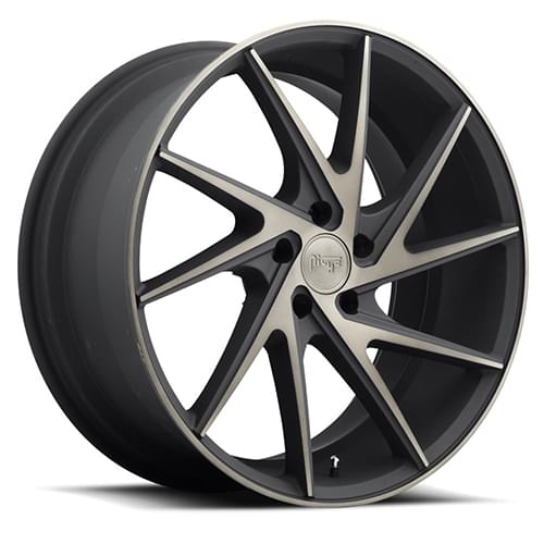 Niche Invert M163 Black W Dark Tint Left - Part Number M163209065+35 Niche Invert M163 Black W Dark Tint Left Photo