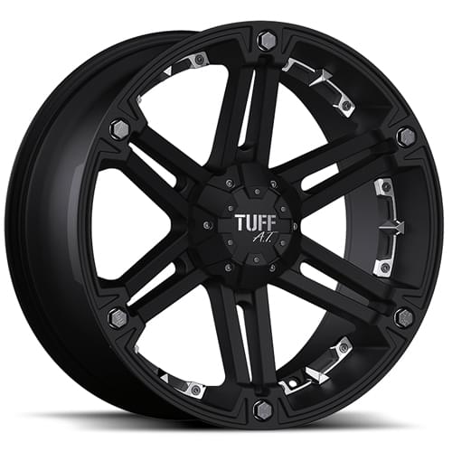 Tuff T01 Black W/ Chrome Inserts Photo