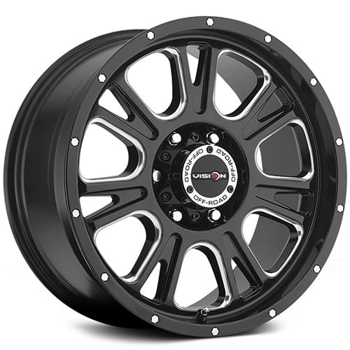 Vision Offroad Fury 399 Milled - Part Number 399-8870MS18 Vision Offroad Fury 399 Milled Photo