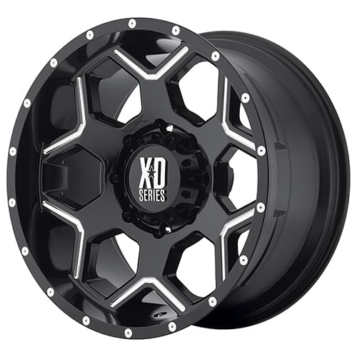 XD Series XD812 Crux Black - Part Number XD81229068318 XD Series XD812 Crux Black Photo